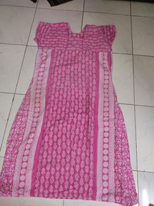Cotton Nighty Combo In Good Condition