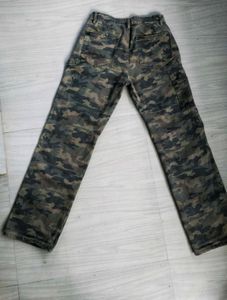 Camo Print Pants(Military Denim)