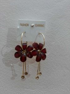 Aesthetic Flower Drop Earrings