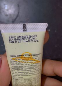 fix derma tinted sunscreen, nivea lipblam, fitme