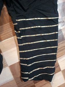 Black Anarkali Kurta Set Without Chunni