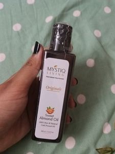 Mystiq Living Sweet Almond Oil