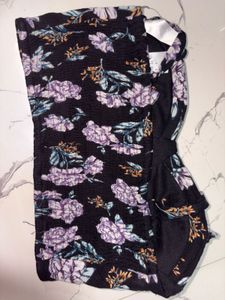 Floral Print Bandeau Top