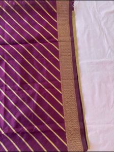 Elegant Magenta Saree