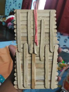 Handmade Popsicle Stick Flower Decor