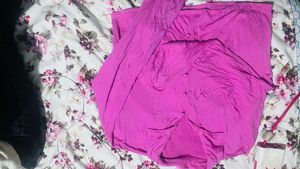 Pink Button-Down Top
