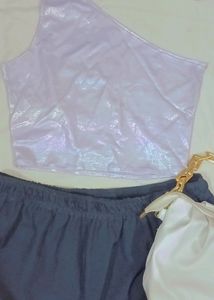 Lavender 🎀💜One Sided Top