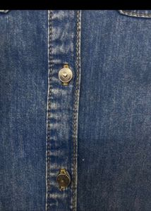 H&amp;M Denim midi Dress