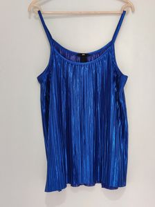 H&amp;M brand New Party Top (Navy Blue)
