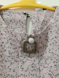 Floral Print 3/4 Sleeve Blouse