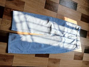 Light Wash Wide Leg Jeans