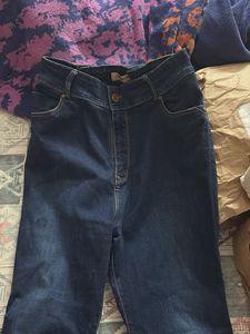 Dark Wash High Waisted Jeans