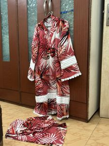 Pure Crinkle Rayon Cord Set