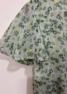 Floral Print Mini Dress