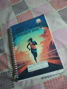 UPSC Mains Answer Sheet