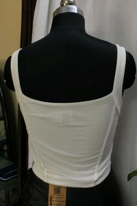 White Embellished Corset Like Top