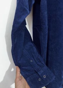 Uniqlo Blue Corduroy Shirt