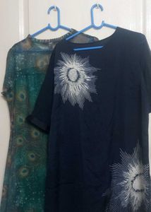 Blue Combo Dresses