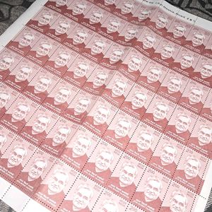 ATAL BIHARI VAJPAYEE 70 STAMPS SHEET