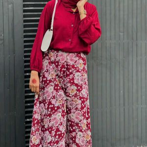 Shirt With Palazo Coord Set