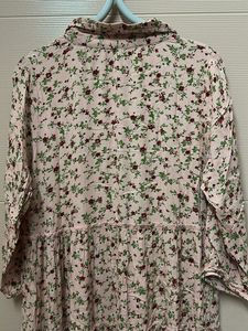 Floral Print Shirt Dress