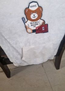 White Fur Hoddie