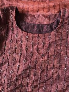 Elegant Maroon Kurta