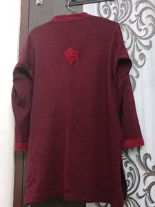 Rose Red Kurti