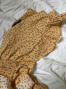 Shein Pretty Polka Top