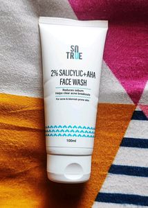 So True 2% Salicylic Acid+AHA Face Wash