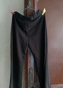 Black Straight Leg Trousers