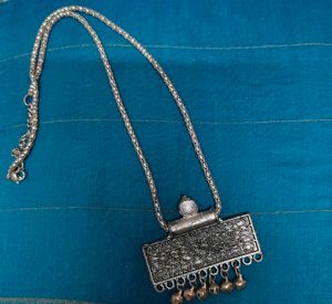 Navratri Oxidised Necklace