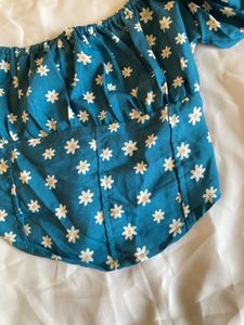 Floral Corset Top