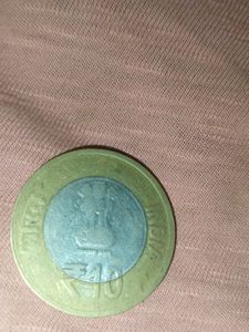 10 Rupees Coin Gandhiji