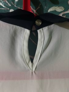 Black And White Formal Top