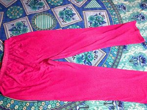 Pink Printed Leggings