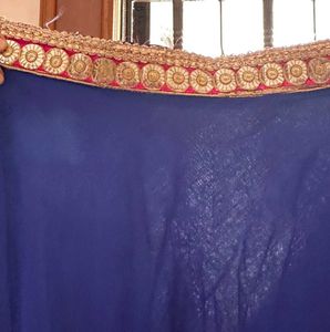 Royal Blue Skirt