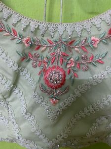 Pastel Green Lehenga
