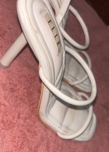 ELLE White Heels