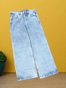M@41 Size-32 Wide Leg Denim Jeans