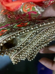 Wedding Wear Saree With Stiched Blouse | Heavy Sar