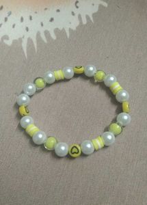 Yellow Beads Bracelet