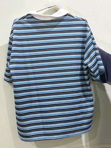 Striped Polo T-Shirt
