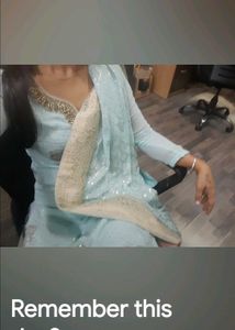 Heavy Embroidery Suit With Design Dupatta