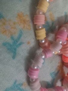 Pearly Clay Bead Bracelets