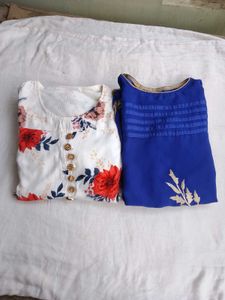 Elegant Kurti Set - Two Beautiful Designs