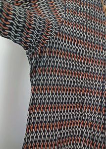 Abstract Print Tunic Top