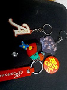 Assorted Keychains - Fun Designs!