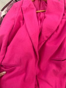 Hot Pink Blazer - Chic &amp; Stylish