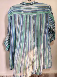 🎄Buy 1, Get 1 Free🎁Size L/XL Striped TopStriped